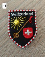 Badge, Patch, Aufnäher Switzerland , Sonne/Skistock(11)