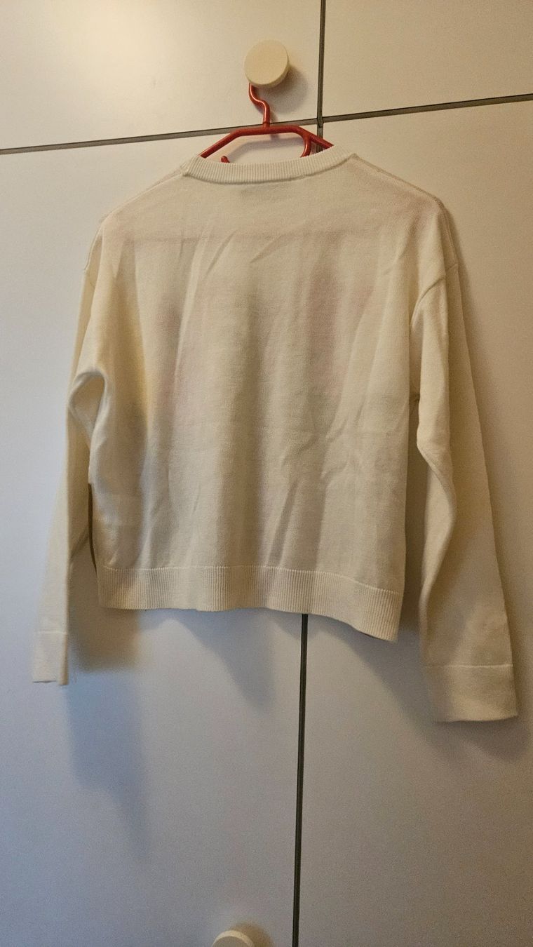 Maglioni & Felpe: Pullover fiorato Giulia Valli tg.S poliestere – Usato da Melano venduto da H-Sara 1