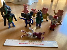 Figurensammlung vom Film "SING"