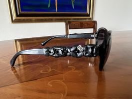 Chanel Sunglasses with Leader Camellia Flowers on Temples