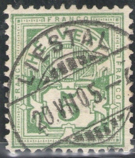 Alle Briefmarken: CH - Ziffermuster - SBK Nr. 65B - Liestal BL – Gebraucht aus Rombach von VENTIS-Auktionen 1