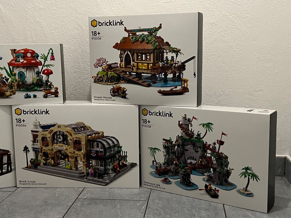 Lego Kit di costruzioni: Lego Bricklink BDP Series 2 neu/OVP 910034 910036 910037 – Nuovo e nell'imballaggio originale da Bubikon venduto da Zeldamike 2
