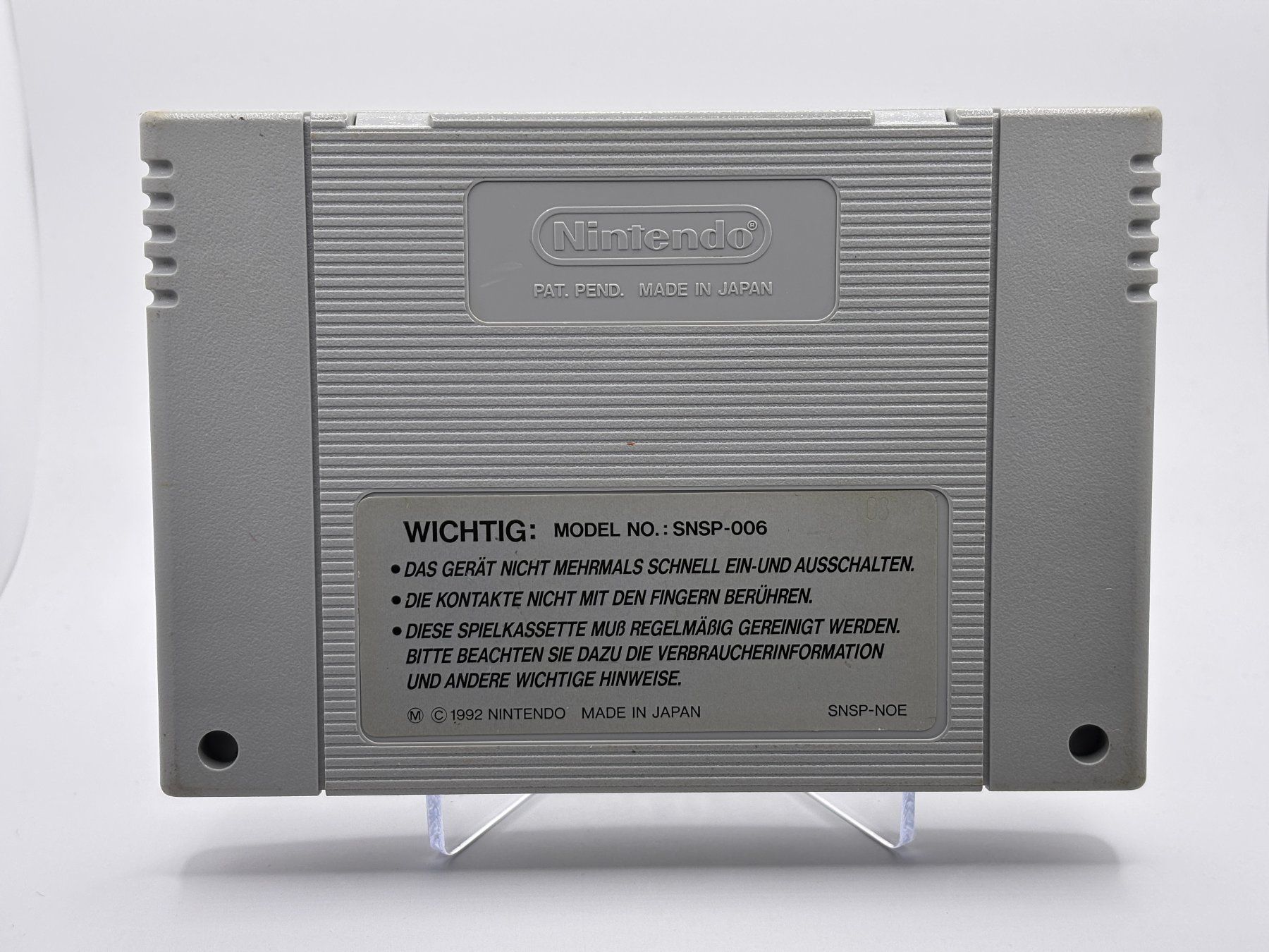 Nintendo Giochi: SNES - Super Probotector – Usato da Allschwil venduto da Bullach 1