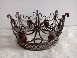 Metallkrone Deko Shabby Chic Vintage Look 👑 Aufhängung