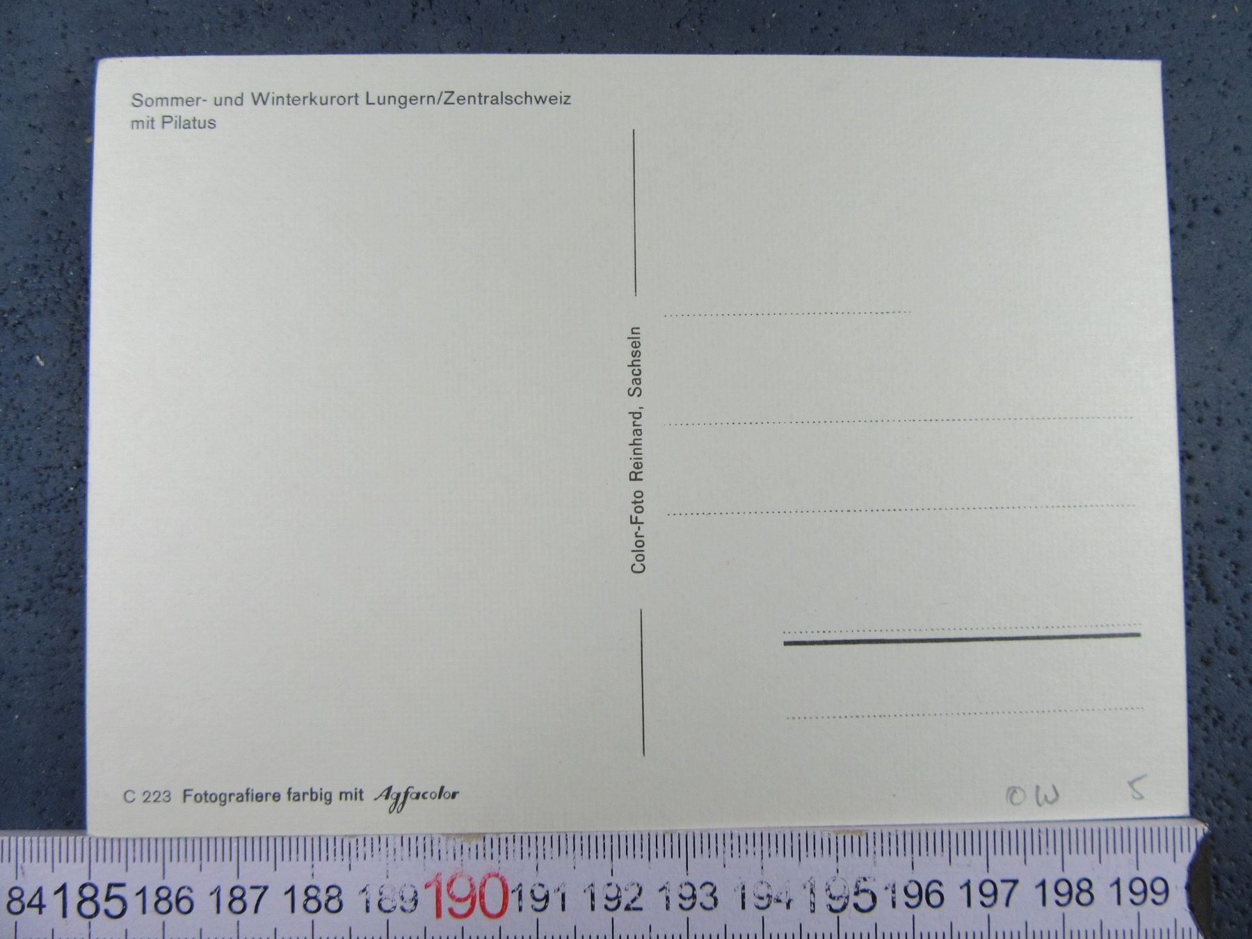 Cartoline postali: LUNGERN ONW AK LUFTBILD MIT PILATUS – Usato da Ettingen venduto da Hausi4711 1