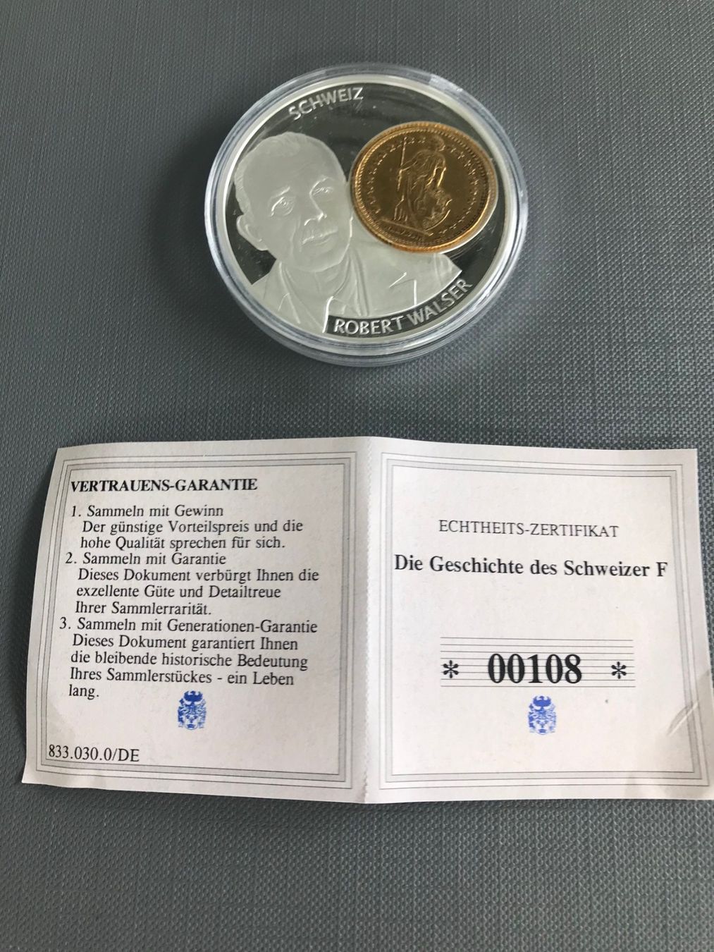 Alle Münzen: Die Geschichte des Schweizer Frankens.  Franken Inlay 1956. – Neu und originalverpackt aus Emmenbrücke von DanielStulz62 4