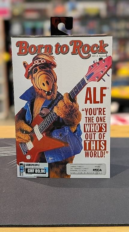 Statuette: ALF "Born to Rock"  Ultimate Action Figure NECA  – Usato da S. Antonino venduto da UPSTORE