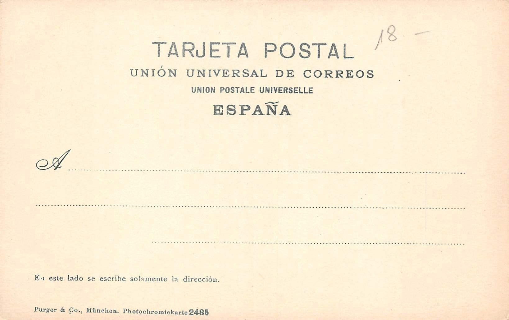 Cartoline postali: Cartagena, Calle Mayor, belebt – Usato da Ottikon b.Kemptth. venduto da Neptun1974 1