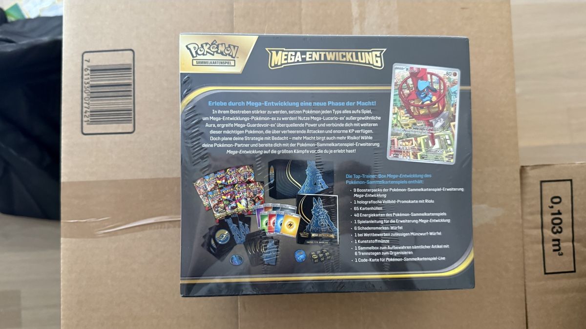 Pokémon Carte collezionabili: Pokemon ETB Mega-Entwicklung  – Nuovo e nell'imballaggio originale da Sulgen venduto da WhiskersAway 2