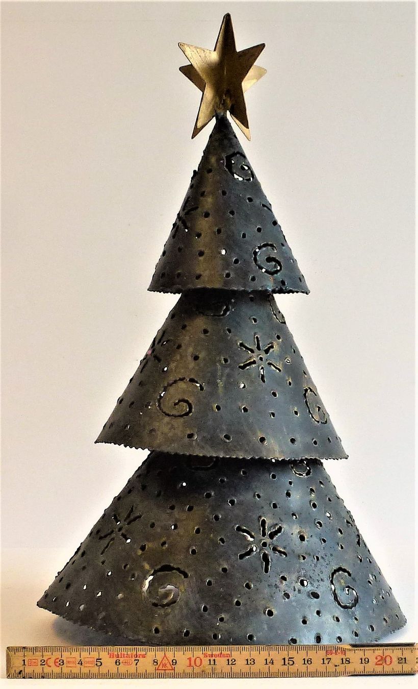 Tutte le decorazioni: Metall-Weihnachtsbaum – Usato da Murgenthal venduto da B.StM