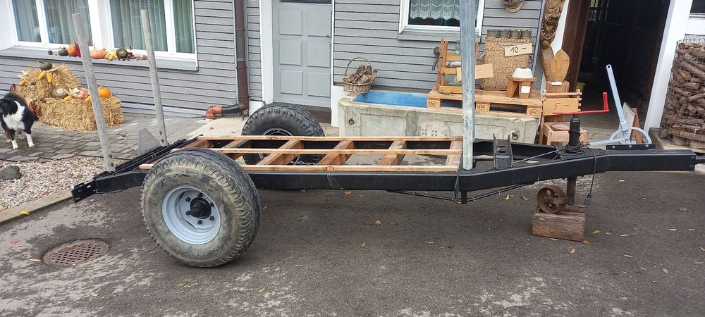 Busch 44928 Landwirtschaftlicher Anhänger Mit Bordwanderhöhung - Maßstab 1:87