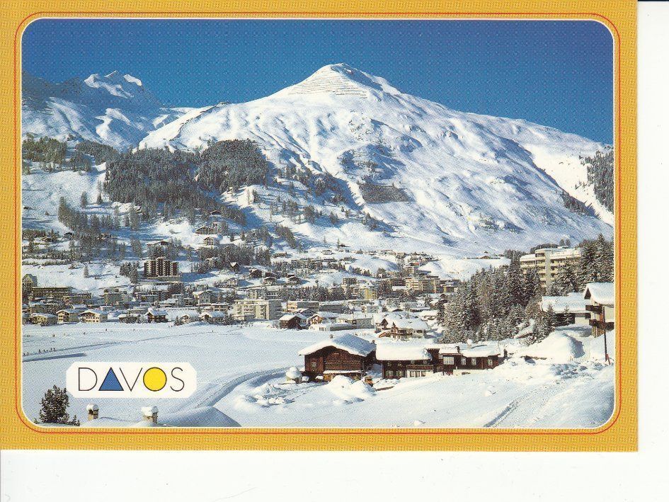 Cartoline postali: Davos 35 um 1995 – Usato da Bürglen TG venduto da StampGraf