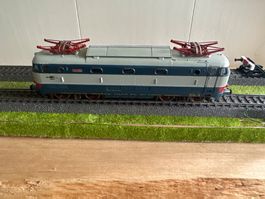 Locomotiva E444 017 FS Rivarossi HO - Rara da collezione!
