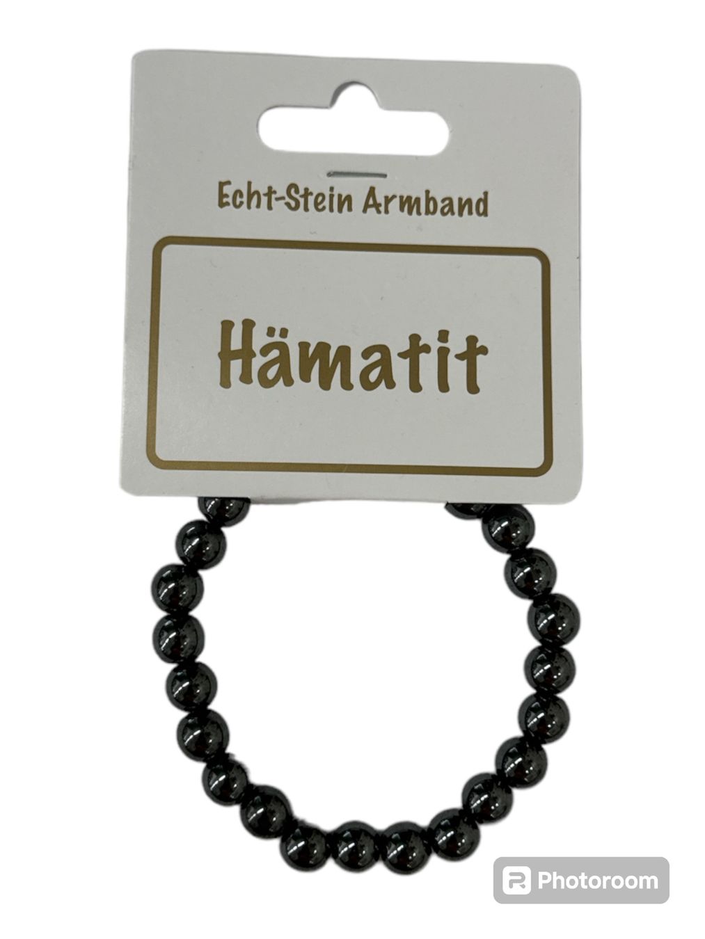 Bracelets: Echtstein Chakra Armband 8mm / Hämatit – Neuf avec emballage d'origine à Oensingen par Liquidations-Shop
