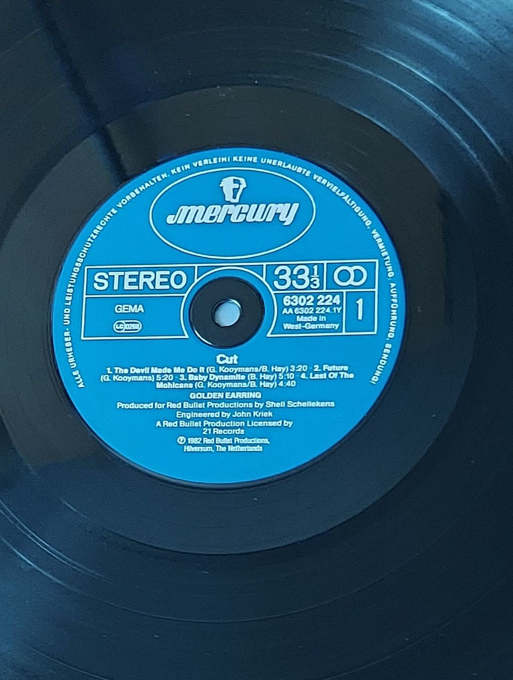 Dischi in vinile: LP - GOLDEN EARRING - CUT – Usato da Steckborn venduto da Quo7 1