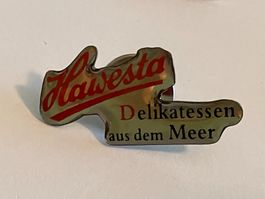 1 Pin Hawesta Delikatessen aus dem Meer