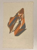 Oskar Dalvit 1951 (1911-1975) Holzschnitt signiert 30e Handa