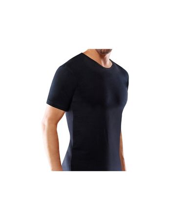 Rohner Men Shirt T-Neck Basic schwarz L