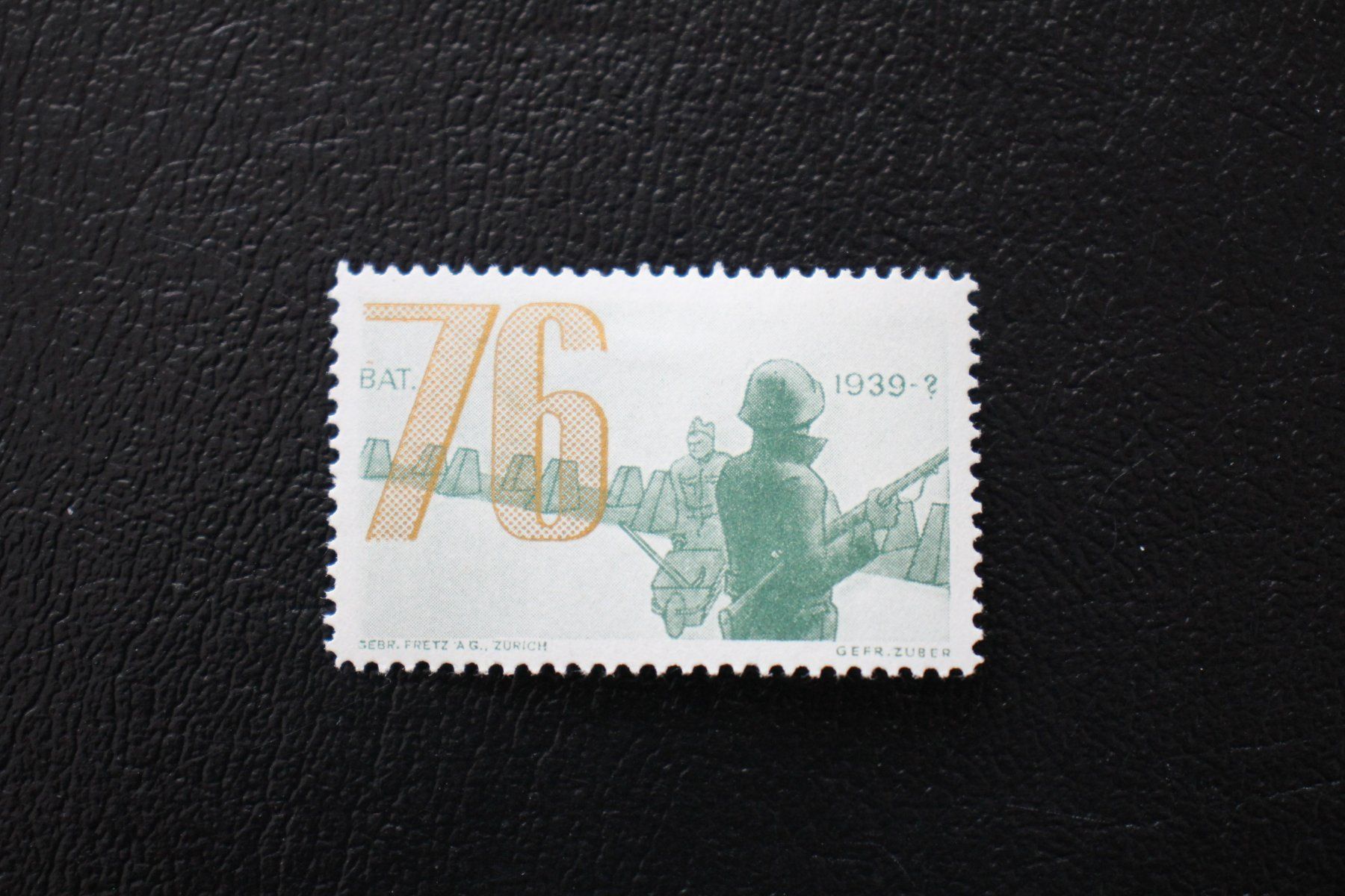 Tutti i francobolli: BAT. 76 Soldatenmarke 1939 - ? – Usato da Wiedlisbach venduto da Hrudolfo