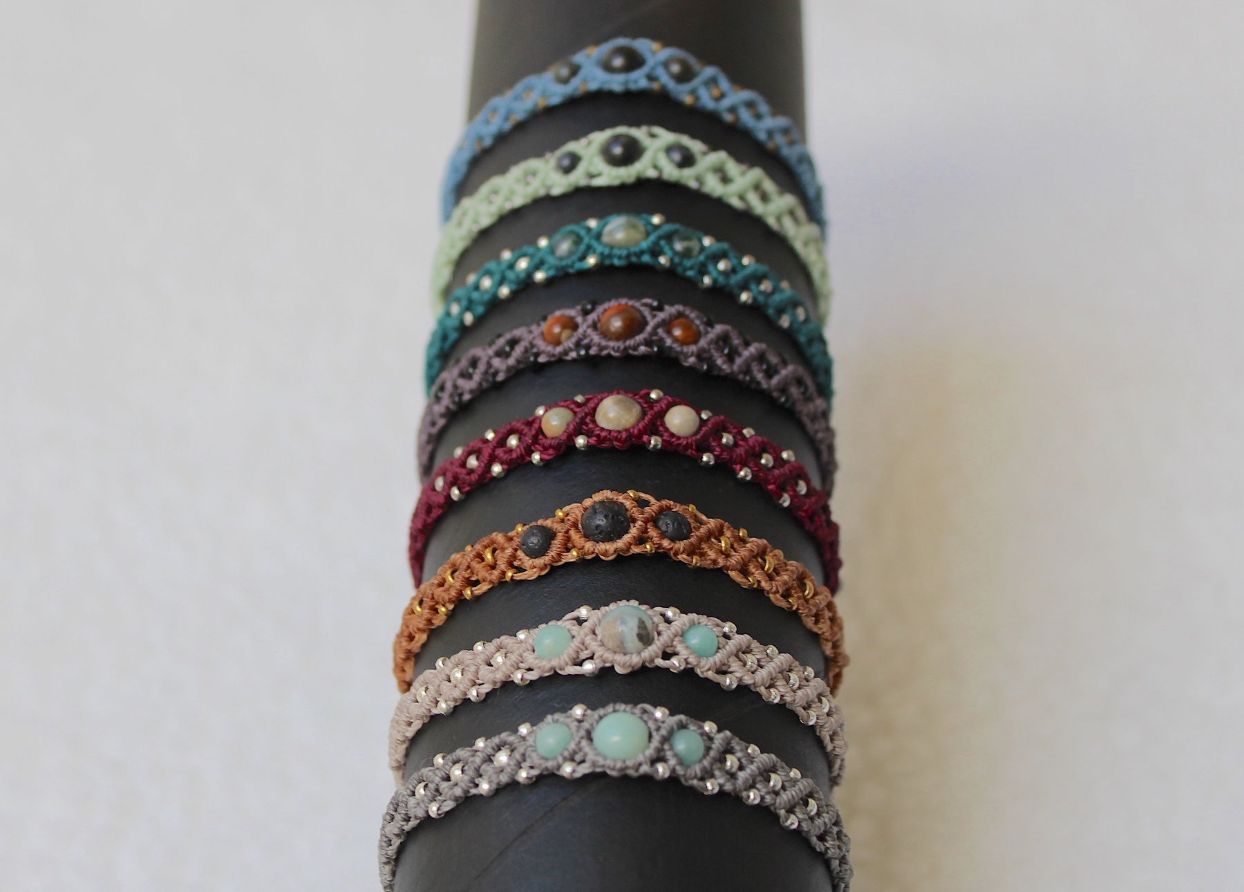 Bracciali & Braccialetti: ornata - Makramee Armband - Personalisierbar – Nuovo (secondo la descrizione) da Heerbrugg venduto da R.St27 3