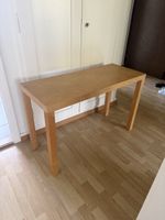 Table console en bois clair, idéal pour l'entrée 🌲❄️