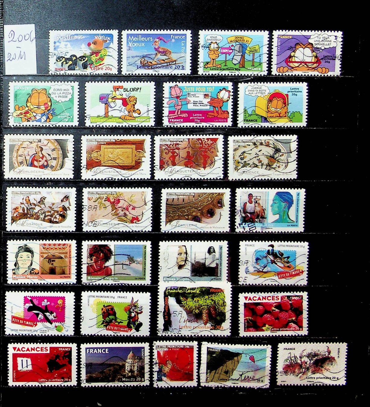 Tutti i francobolli: FRANCE TIMBRES OBLITÉRÉS AUTOADHÉSIFS  2006-2011 /U849 – Usato da Estavayer-le-Lac venduto da nane85