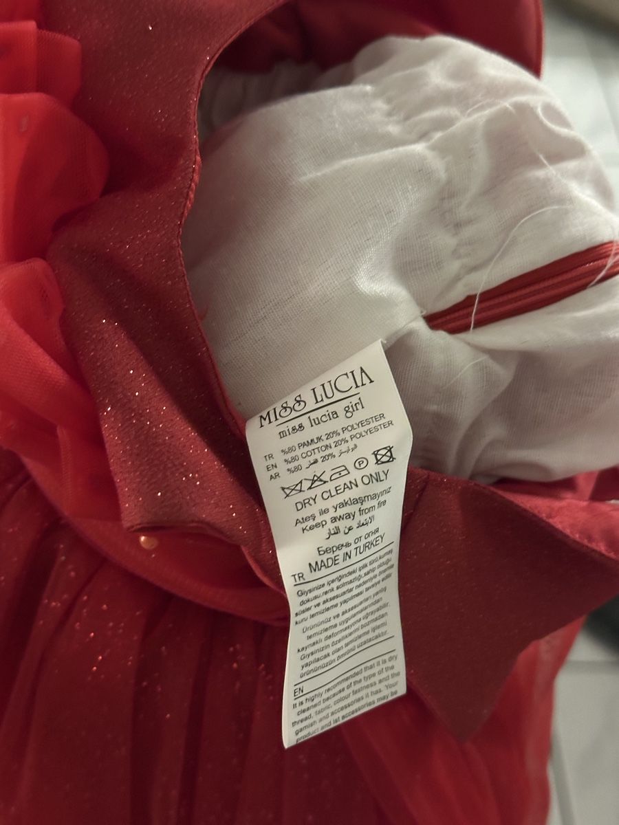 Vestiti & Gonne: Mädchenkleid rot | Grösse 80/86 – Nuovo (secondo la descrizione) da Spreitenbach venduto da Sujrkwxl 1