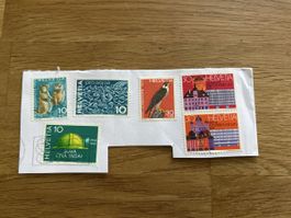 Briefmarken 6Stück