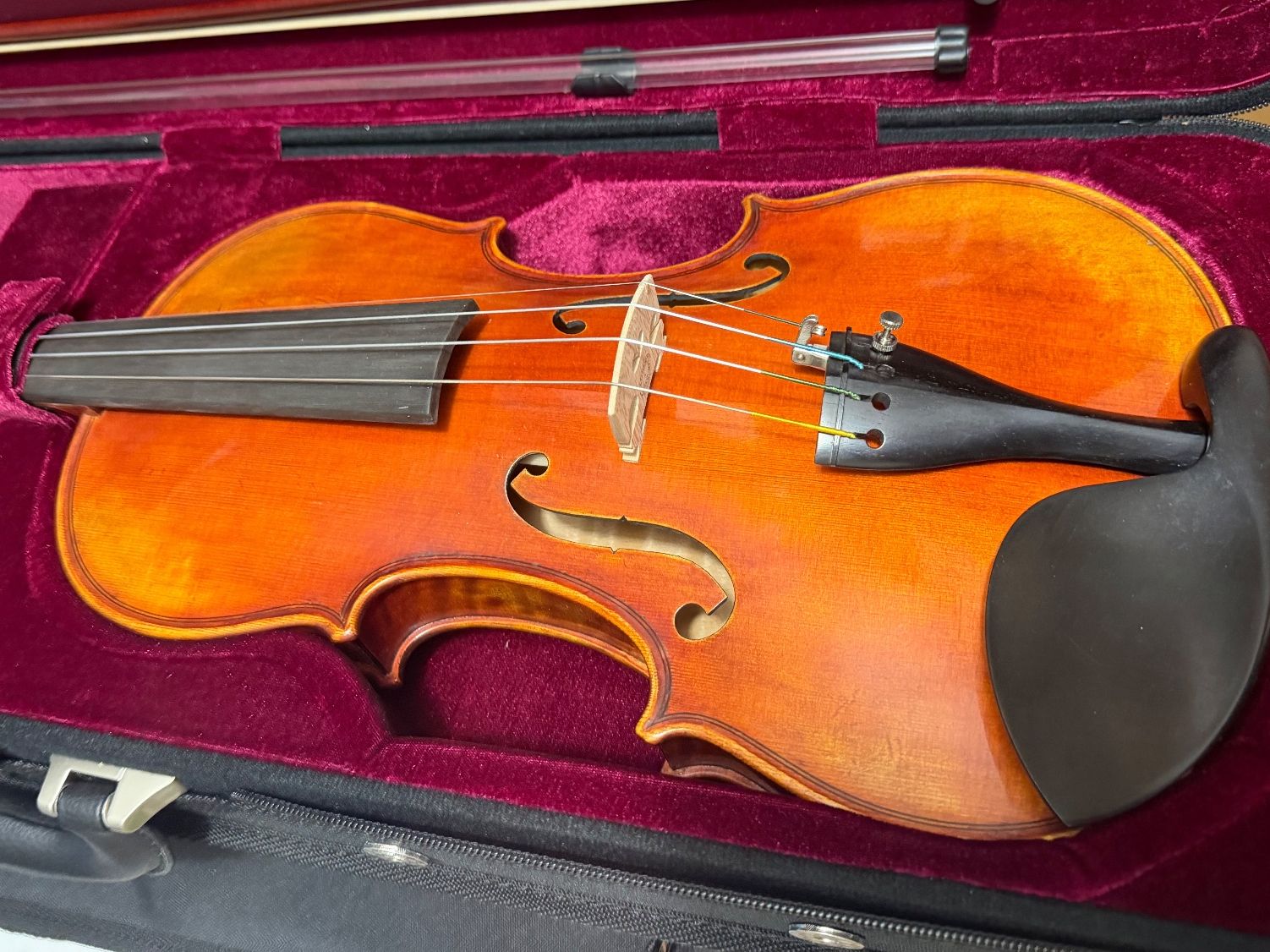 Strumenti musicali: 4/4 Geige/Violine inkl. Koffer & Bogen – Usato da Bülach venduto da sportslab02 3