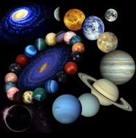 Sonnensystem Armband – Galaxie🌌🌍Bracelet Système Solaire