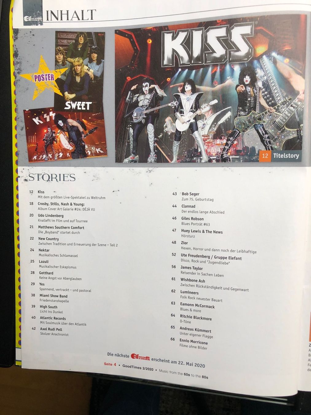 Riviste & Magazine: Kiss – Usato da Aeschi SO venduto da Stones55 1