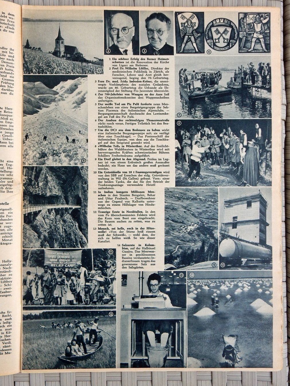 Riviste & Magazine: Original-Ausgabe "Schweizer Heim"  1957 – Usato da Bassersdorf venduto da Villavia 4