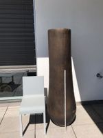 Lot of 2 coconut palm trunks 158+129cm