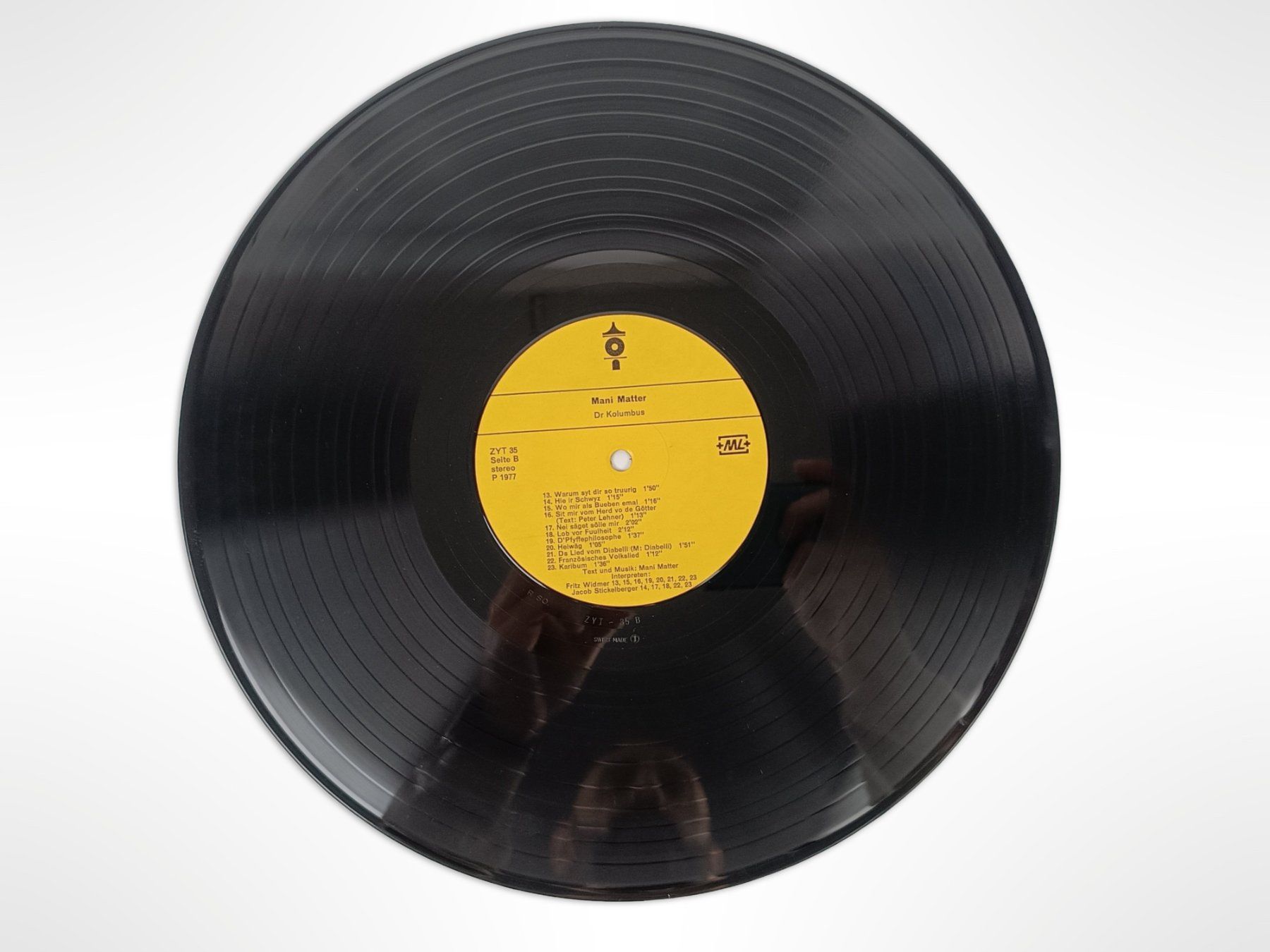 Dischi in vinile: Vinyl MANI MATTER dr Kolumbus – Usato da Suhr venduto da Restwert_Suhr 3