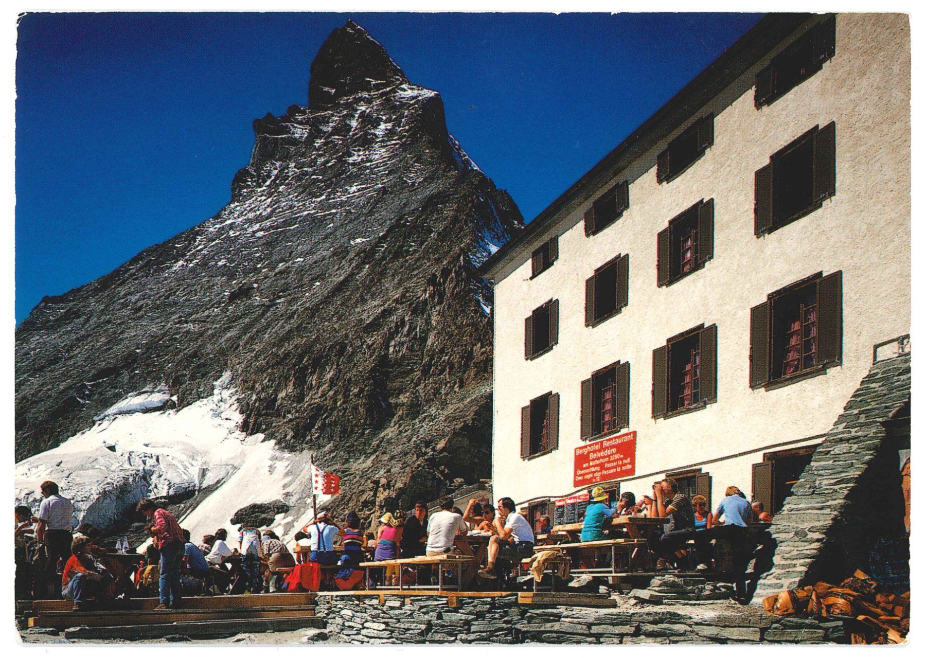 Cartoline postali: Zermatt Berghotel Belvédère - Matterhorn – Nuovo (secondo la descrizione) da Castione venduto da Rx-stamps