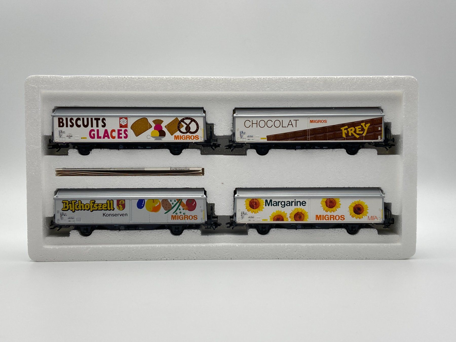 Märklin Modelleisenbahnen: Märklin 4785 H0 Schiebewandwagen-Set SBB – Neu und originalverpackt aus Neukirch a.d. Thur von Modellbau-Artikel