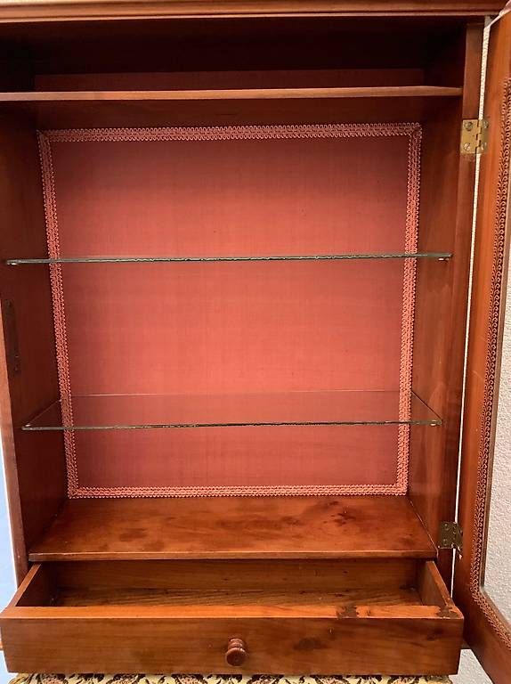 Vetrine: VITRINE ECHT NUSSBAUM, BIEDERMEIER, JG 1840 – Usato da Kappel SO venduto da Happyday125 1