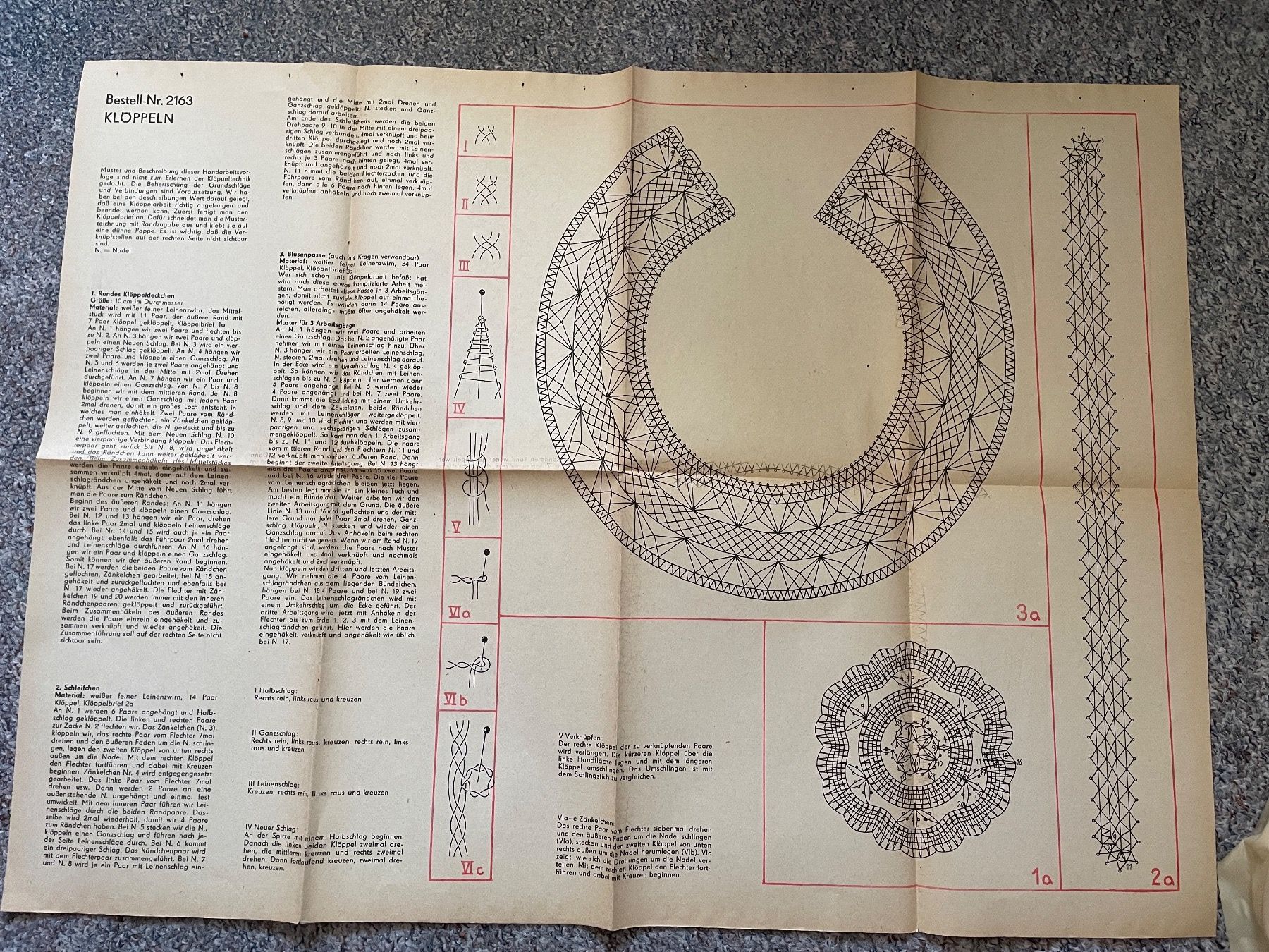 Libri: Klöppeln 2 passen 2 Deckchen Schleife Klöppel Brief Schrift – Usato da Buchs SG venduto da Billikatze5 2