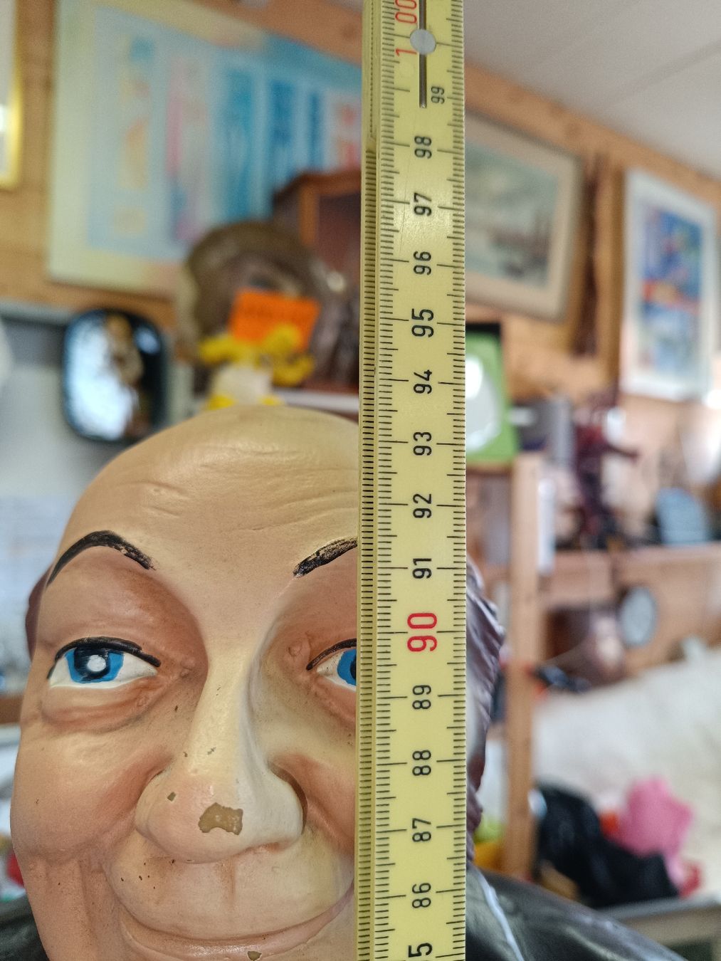 Sculture & Statue: Dekorative Kellner Statue – Einzigartiger Blickfang!(em257) – Usato da Künten venduto da Schnaepplihuus 7