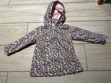Regenjacke Mädchen,Grösse 98, Smile, leicht gefüttert
