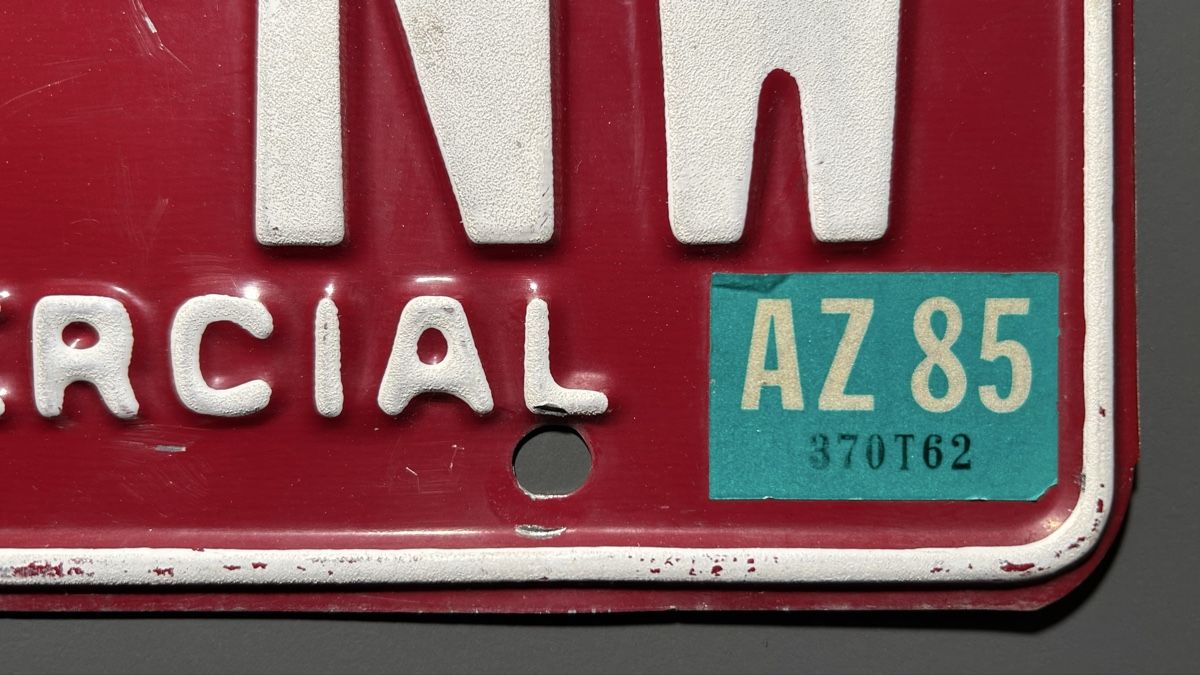 Insegne: Nummernschild USA Arizona 1985 – Usato da Urtenen-Schönbühl venduto da sanfilipp0 4