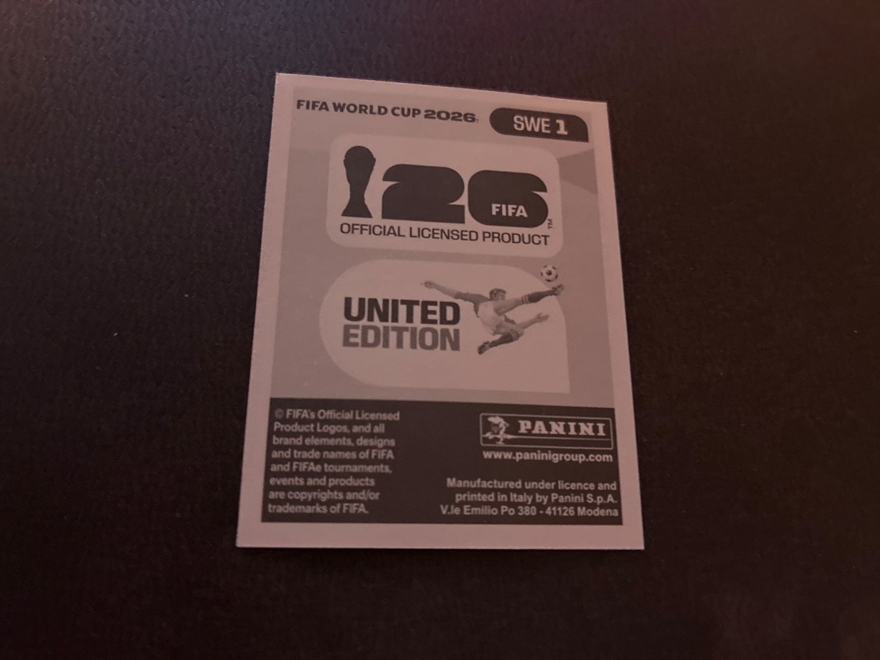 Panini Carte collezionabili: Panini WM 2026 Mexiko Sticker - SWE1 – Nuovo (secondo la descrizione) da Basel venduto da yac_h5js 1