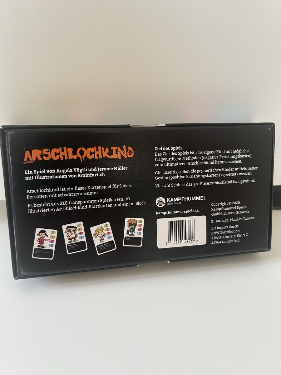 Giochi: Arschlochkind – Gesellschaftsspiel – Nuovo (secondo la descrizione) da Pratteln venduto da kim_6pp9 1