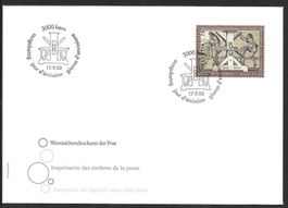 FDC 1067 Wertzeichendruckerei ET 17.9.2002
