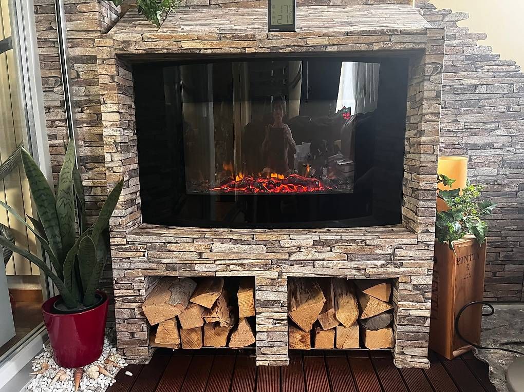 Camini: Elektrische Kamin-Heizung – Usato da Ried (Muotathal) venduto da Austrianer22 3