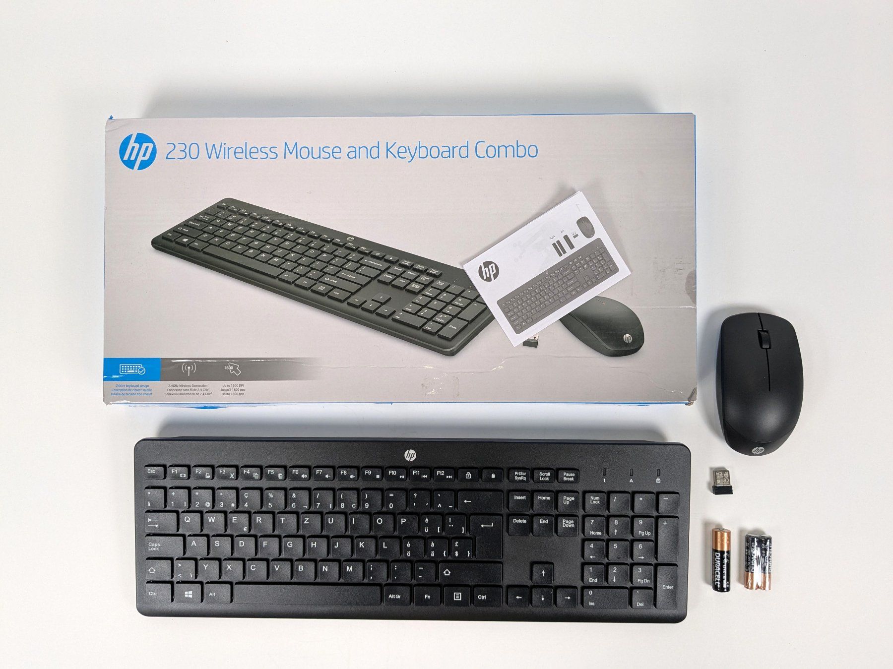 Hewlett Packard Tastiere: HP Maus & Tastatur Combo Wireless – Nuovo (secondo la descrizione) da Dintikon venduto da Restwert_Dintikon