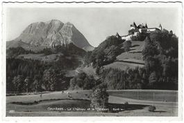 AK Gruyères - Le Château et le Moléson