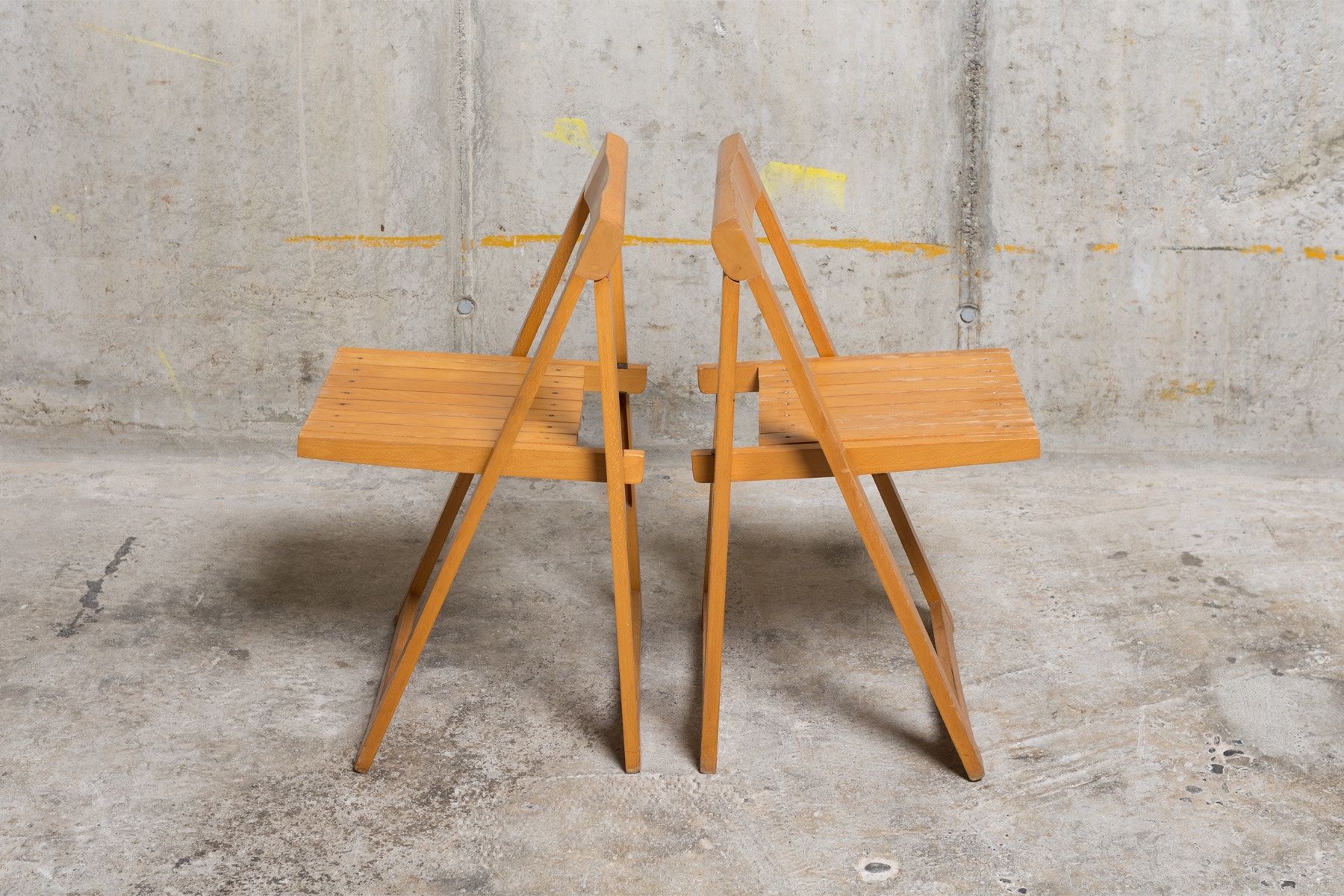 Sedie: Klappstühle von Aldo Jacober, 2er Set – Usato da Bern venduto da sales_et 2