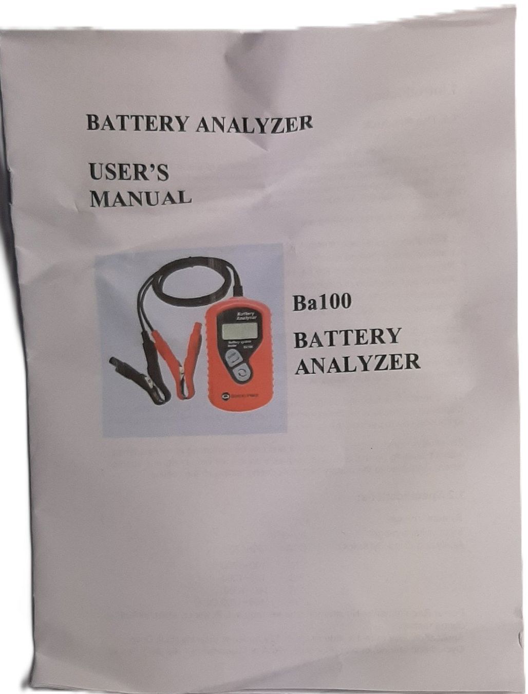 Mesurer: Auto-Batterie Tester – Neuf (Voir description) à Inwil par embko 1