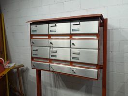 6er Briefkastenanlage WEMA